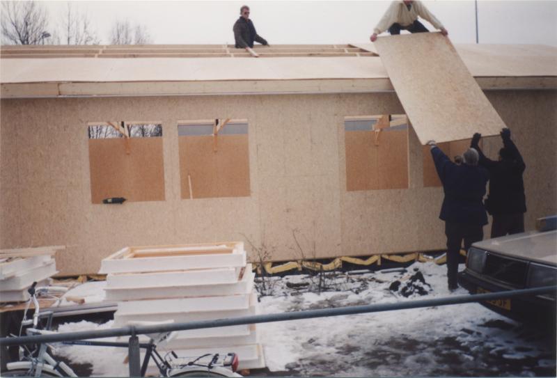 sloop oud onderkomen en herbouw